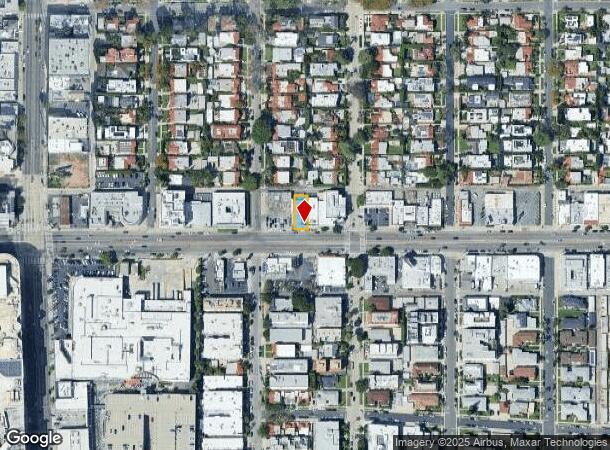  8417 Beverly Blvd, Los Angeles, CA Parcel Map