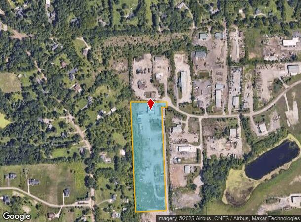  2100 Fyke Dr, Milford, MI Parcel Map