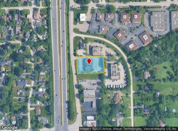 475 S Frontage Rd, Burr Ridge, IL Parcel Map