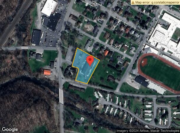  617 Stadium Dr, Bellwood, PA Parcel Map