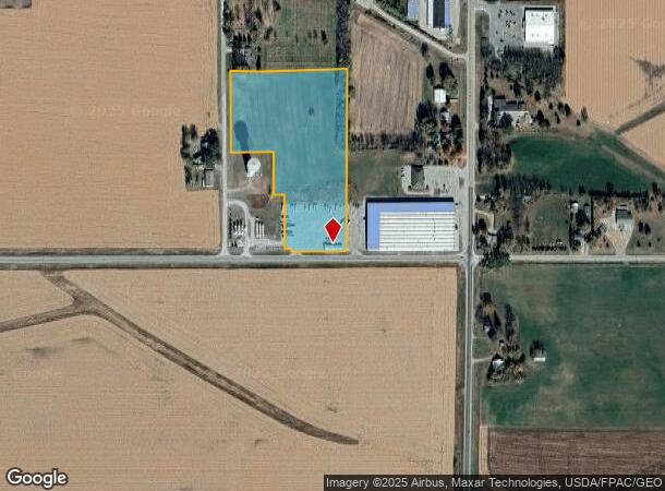 1105 4Th St Se, Hampton, IA Parcel Map