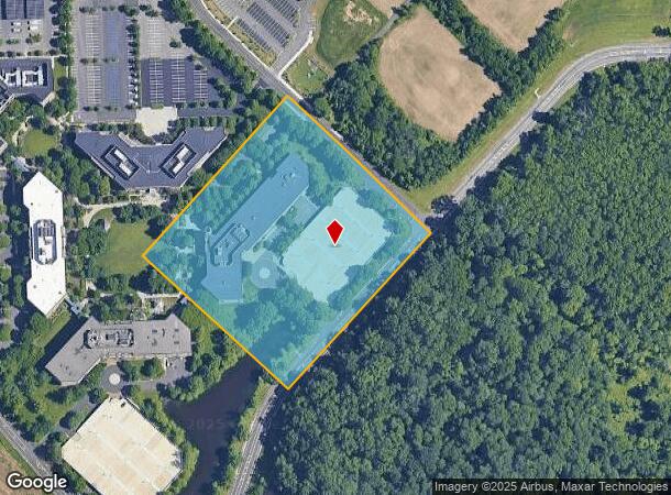  504 Carnegie Ctr, Princeton, NJ Parcel Map