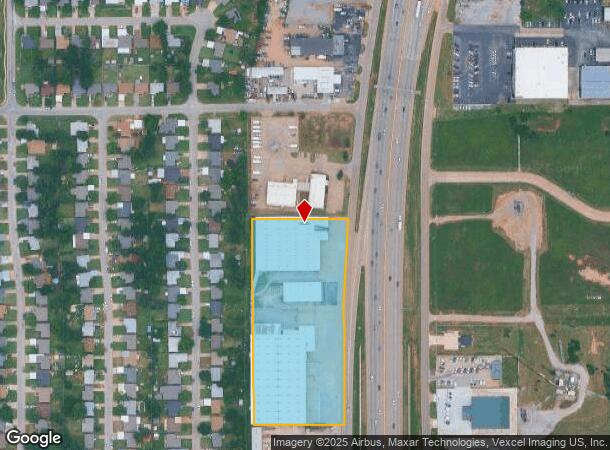 6501 S I 35 Service Rd, Oklahoma City, OK Parcel Map