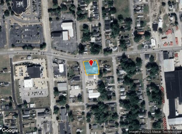 1201 Hall St, Owensboro, KY Parcel Map
