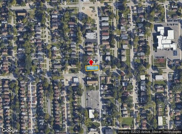  1945 S 17Th Ave, Broadview, IL Parcel Map