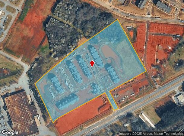  1005 Hull Rd, Athens, GA Parcel Map