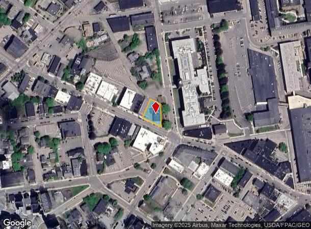  208 Main St, Biddeford, ME Parcel Map