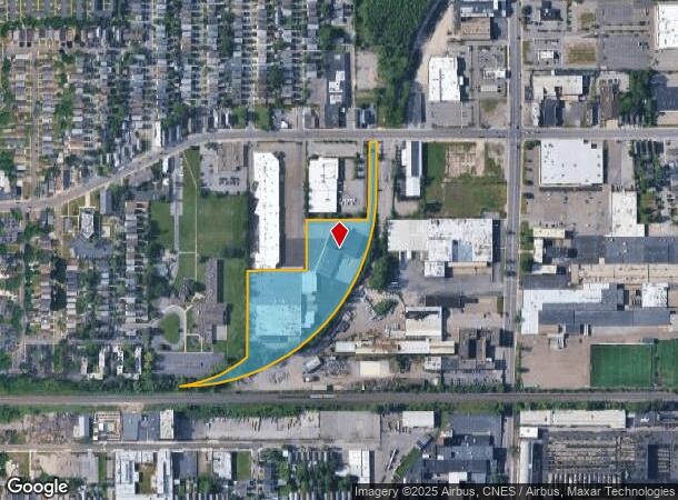 743 Hertel Ave, Buffalo, NY Parcel Map