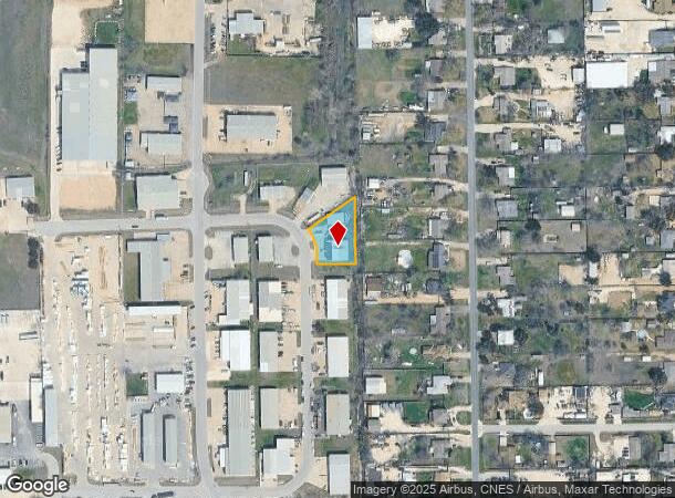 814 Tradesmens Park Loop, Hutto, TX Parcel Map