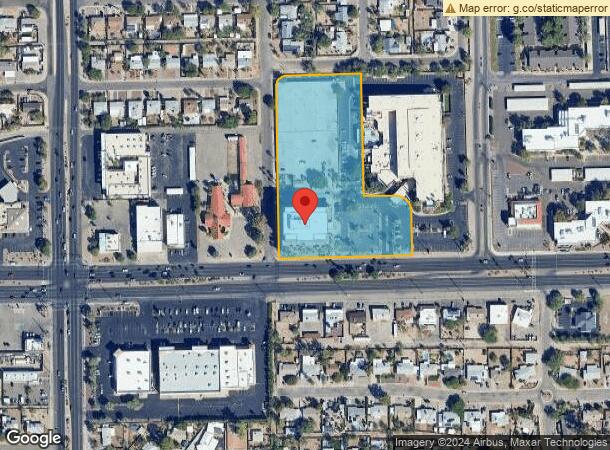  4801 E Broadway Blvd, Tucson, AZ Parcel Map