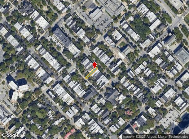  1418 Park Ave, Baltimore, MD Parcel Map