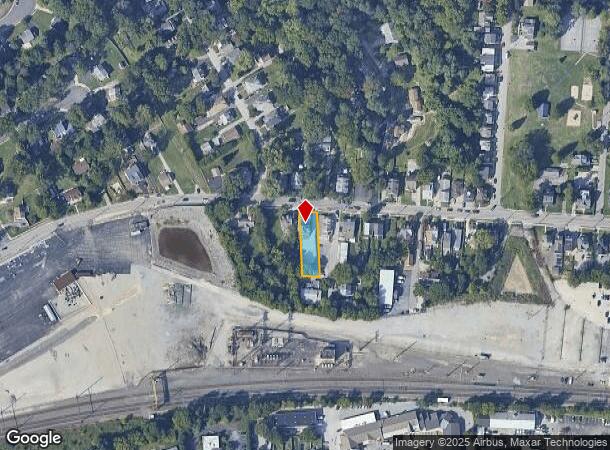  90 W Central Ave, Paoli, PA Parcel Map