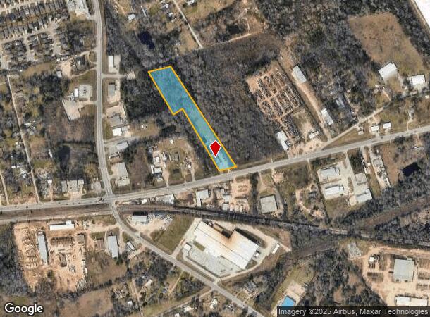 2810 E Davis St, Conroe, TX Parcel Map
