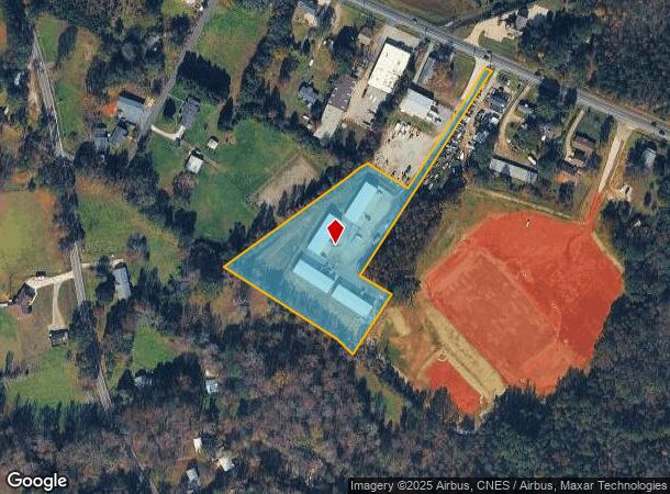  1729 Locust Hill Rd, Greer, SC Parcel Map