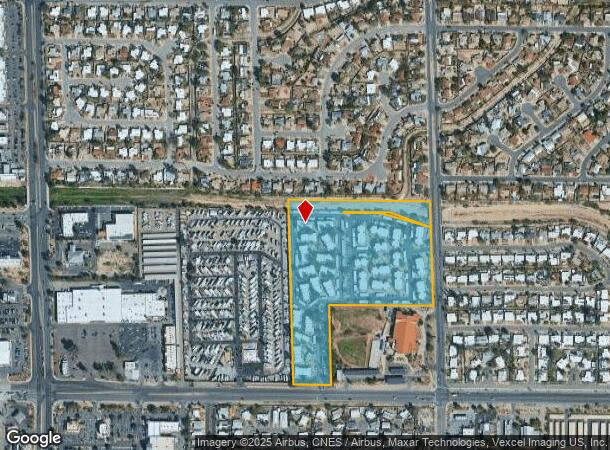 3500 W Orange Grove Rd, Tucson, AZ Parcel Map
