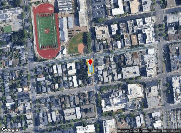  1942 Channing Way, Berkeley, CA Parcel Map