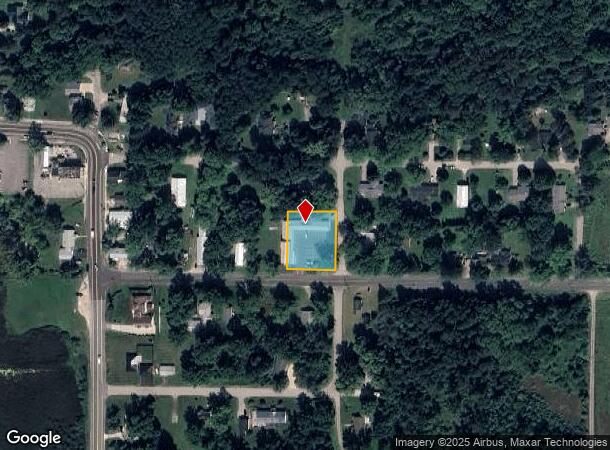 5606 8 Mile Rd, Onekama, MI Parcel Map