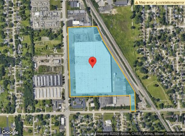  1515 S Newburgh Rd, Westland, MI Parcel Map