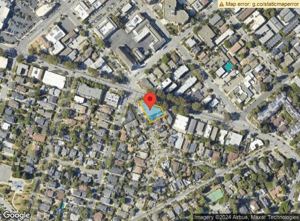  55 El Camino Real, Burlingame, CA Parcel Map