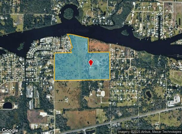 15371 Old Olga Rd, Alva, FL Parcel Map