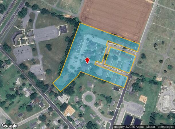 201 Allenway, Milford, DE Parcel Map