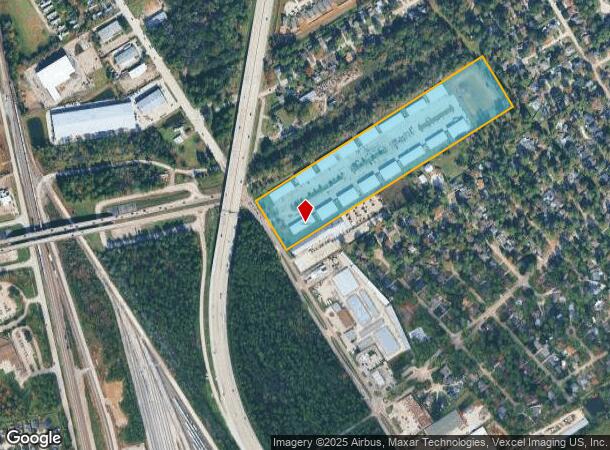  25702 Aldine Westfield Rd, Spring, TX Parcel Map