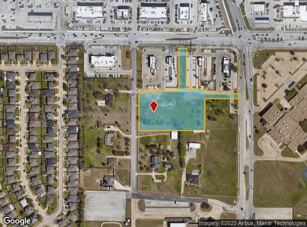  4525 W Bailey Boswell Rd, Fort Worth, TX Parcel Map
