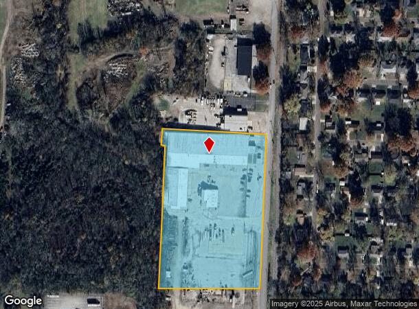  202 Industrial Rd, Sedalia, MO Parcel Map