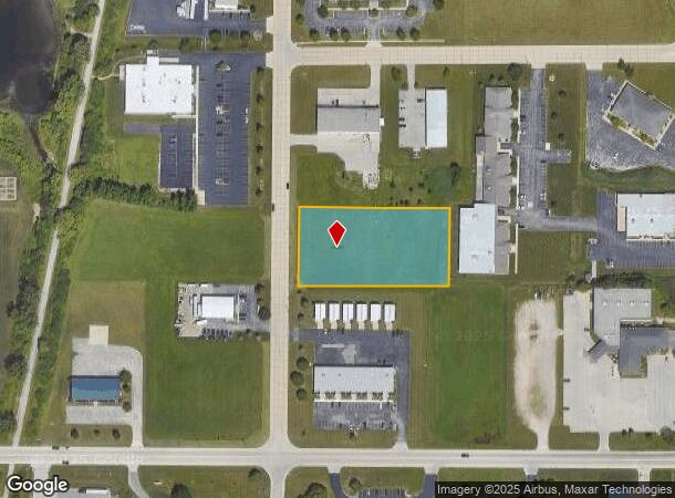  1405 Enterprise Dr, De Pere, WI Parcel Map