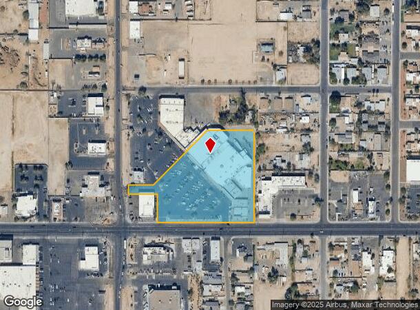 5829 S Central Ave, Phoenix, AZ Parcel Map