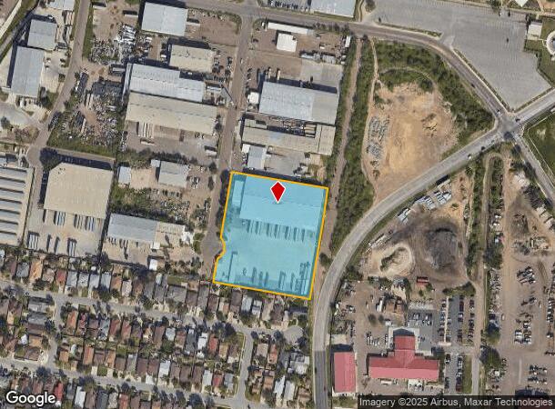 5803 East Dr, Laredo, TX Parcel Map