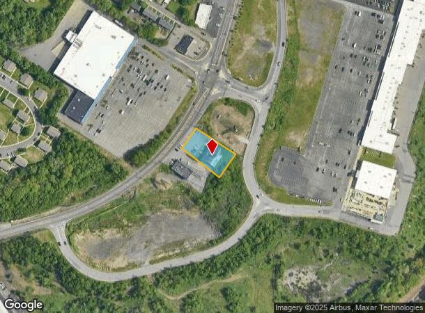  654 N Main St, Taylor, PA Parcel Map