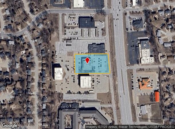 1404 Fort Crook Rd S, Bellevue, NE Parcel Map