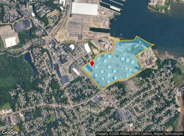 345 Quincy Ave, Braintree, MA Parcel Map