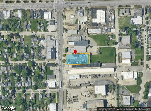 22768 Hoover Rd, Warren, MI Parcel Map