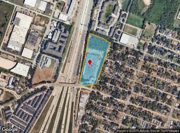  3333 Holly Hall St, Houston, TX Parcel Map