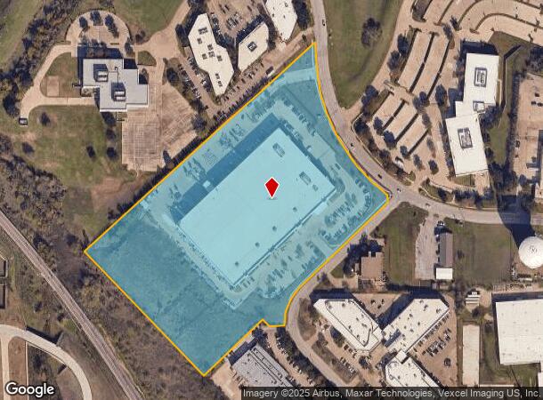 1950 Gateway Dr, Irving, TX Parcel Map
