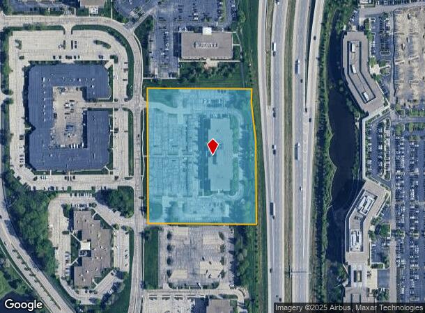 12900 N Meridian St, Carmel, IN Parcel Map
