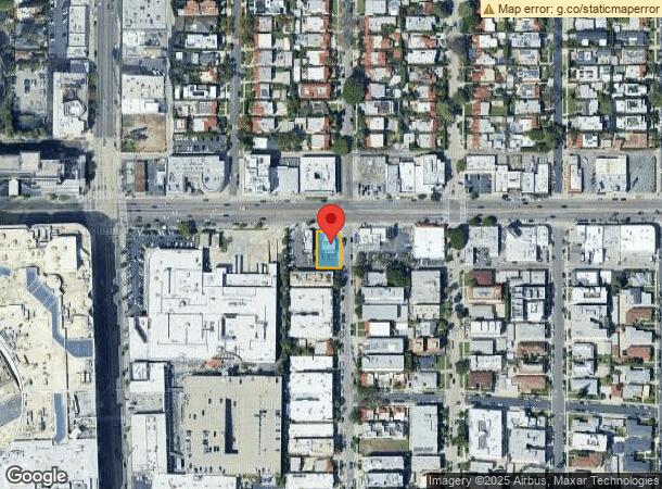  8430 Beverly Blvd, Los Angeles, CA Parcel Map