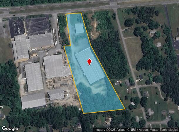 2050 Bill Tuck Hwy, South Boston, VA Parcel Map