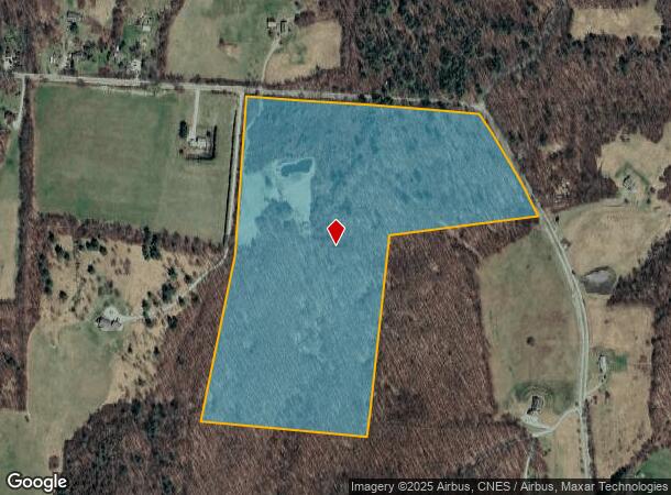 3517 Colvin Hill Rd, Danby, VT Parcel Map