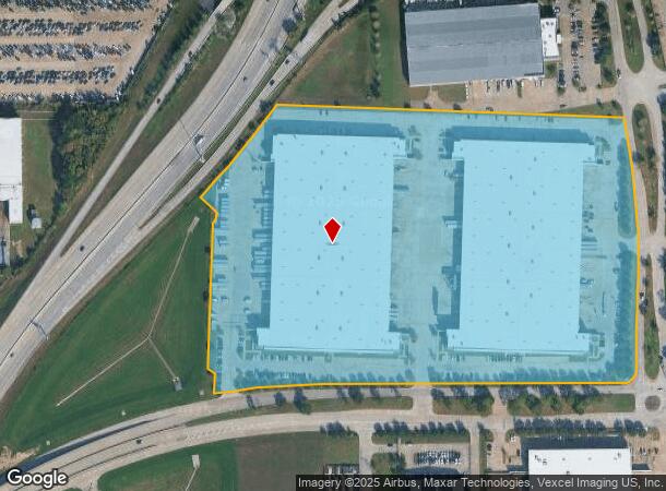 1517 Greens Rd, Houston, TX Parcel Map