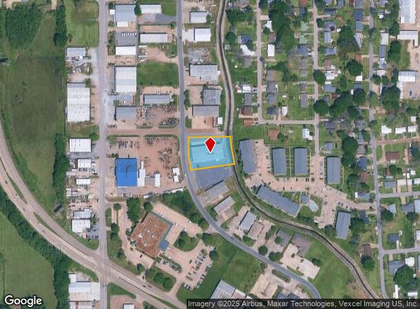  124 Toledo Dr, Lafayette, LA Parcel Map