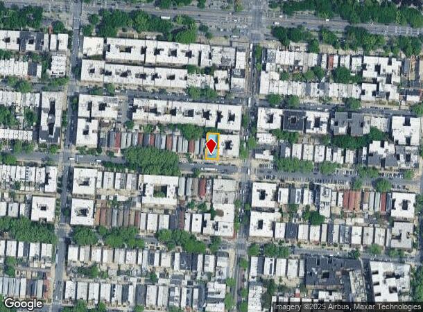  1677 President St, Brooklyn, NY Parcel Map