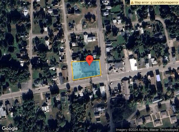  1259 Washington St, Brushton, NY Parcel Map