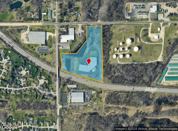  20900 Ireland Rd, South Bend, IN Parcel Map