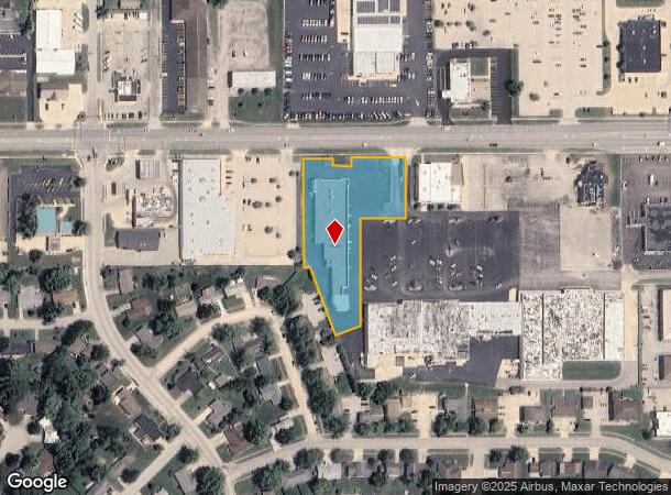 610 W Lincoln Ave, Charleston, IL Parcel Map