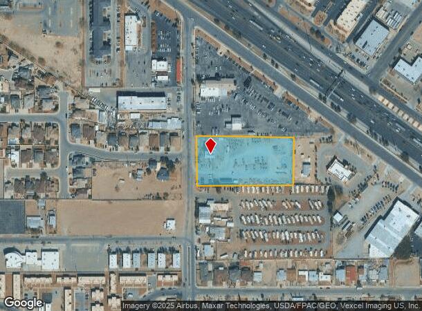  1228 Lafayette Dr, El Paso, TX Parcel Map