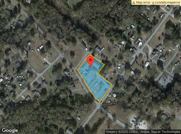  406 W Broad St, Iva, SC Parcel Map