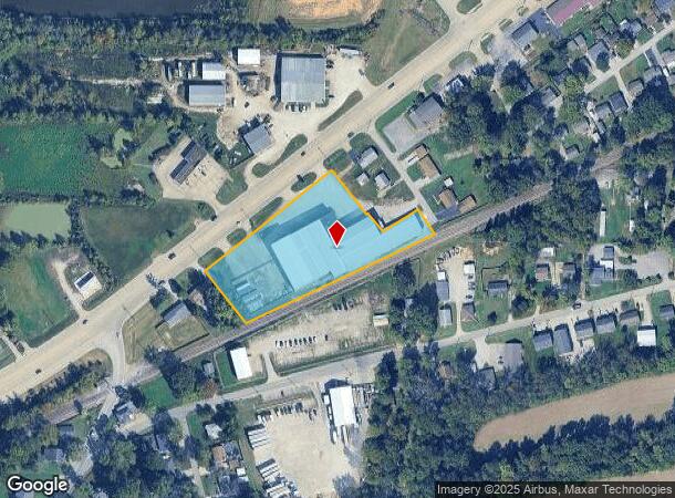  718 W Lincoln Ave, Chandler, IN Parcel Map